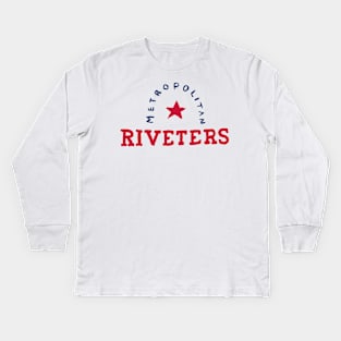 Metropolitan Riveteeeers 06 Kids Long Sleeve T-Shirt